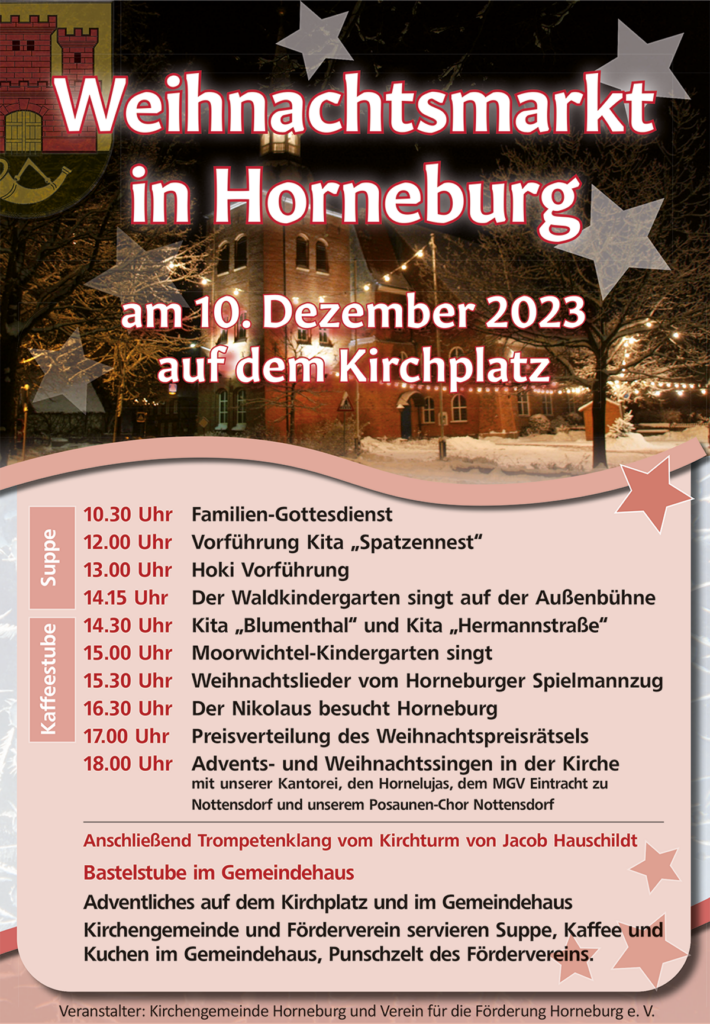 Weijnachtsmarkt Horneburg 2023